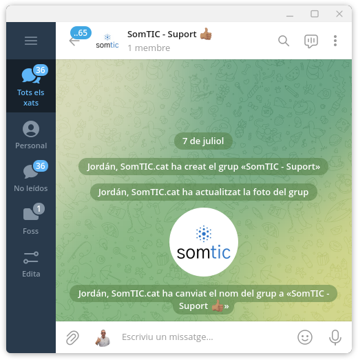 SomTIC - Suport proper