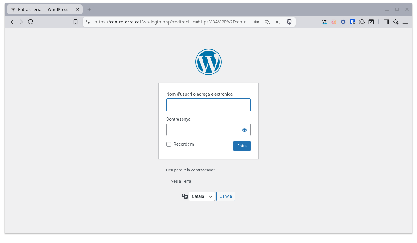 SomMarketing - Administració WordPress